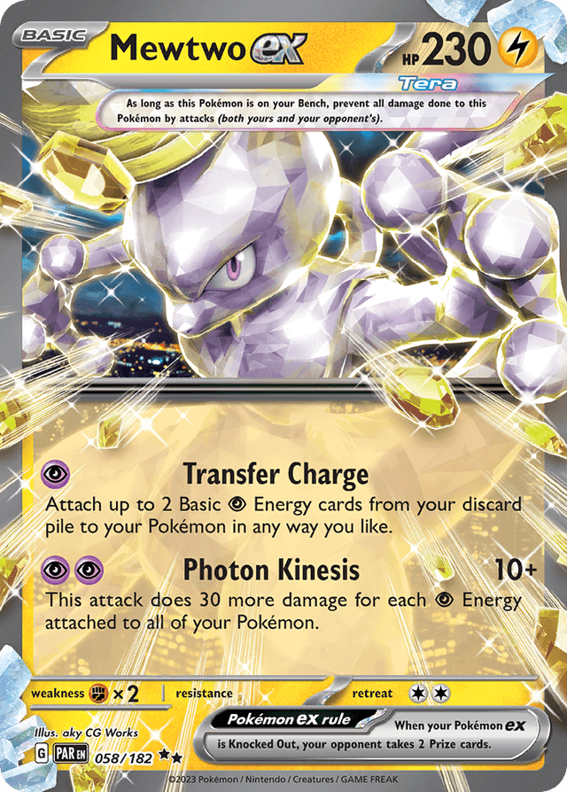 Mewtwo ex — Paradox Rift #58
