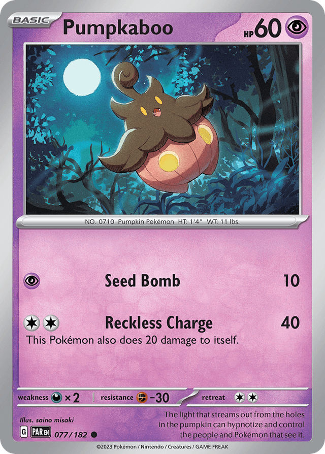 Pumpkaboo — Paradox Rift #77