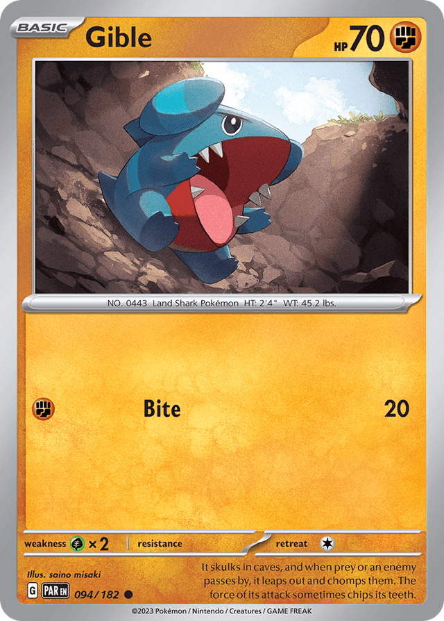Gible — Paradox Rift #94