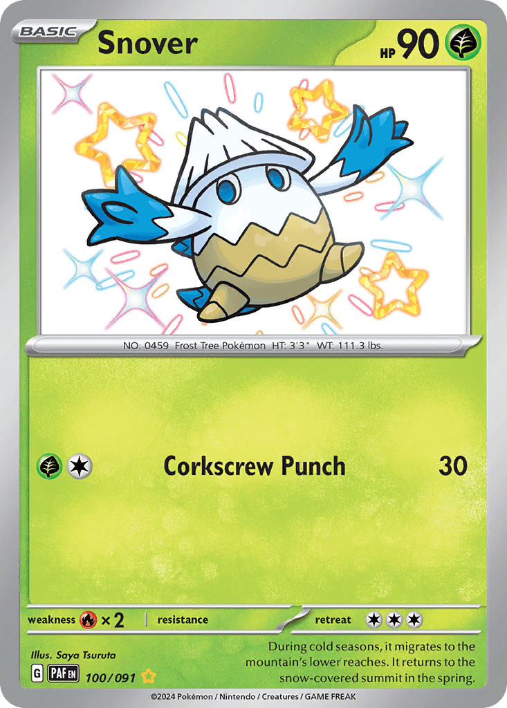Snover — Paldean Fates #100