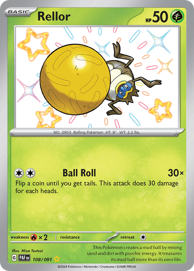 Rellor — Paldean Fates #108