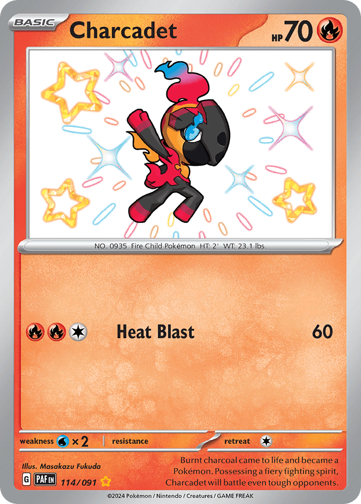 Charcadet — Paldean Fates #114