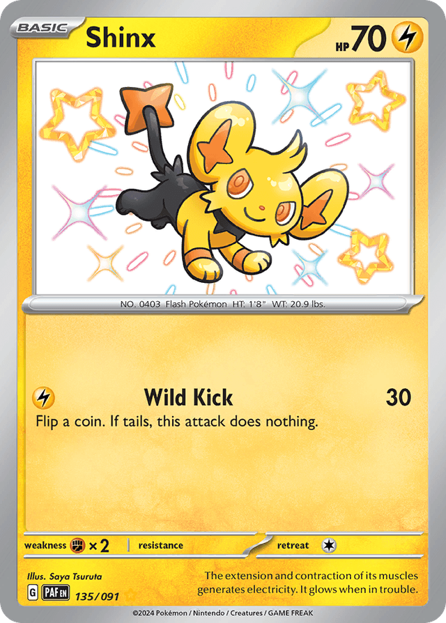 Shinx — Paldean Fates #135