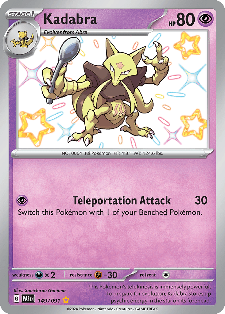 Kadabra — Paldean Fates #149