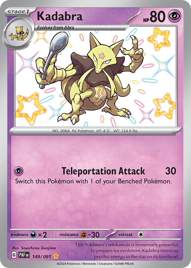 Kadabra — Paldean Fates #149