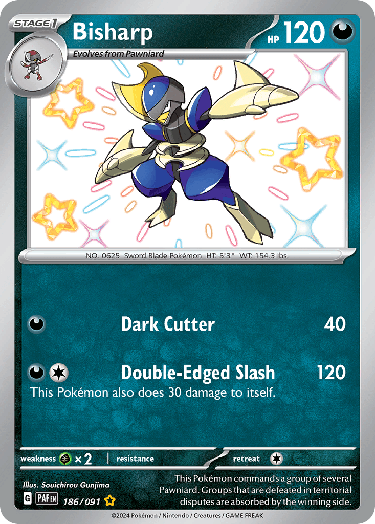 Bisharp — Paldean Fates #186