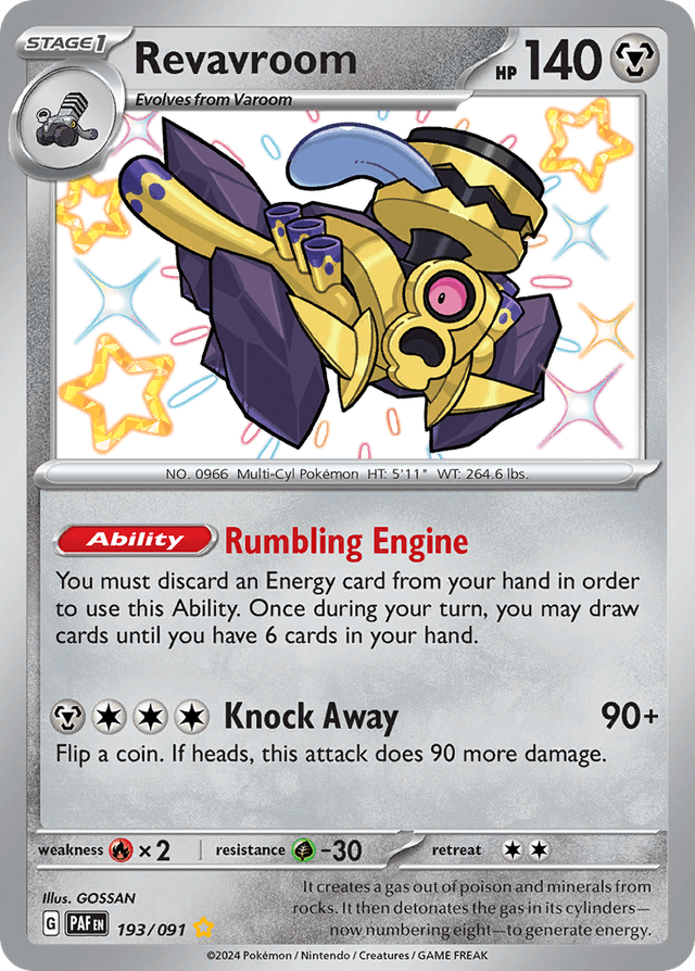 Revavroom — Paldean Fates #193