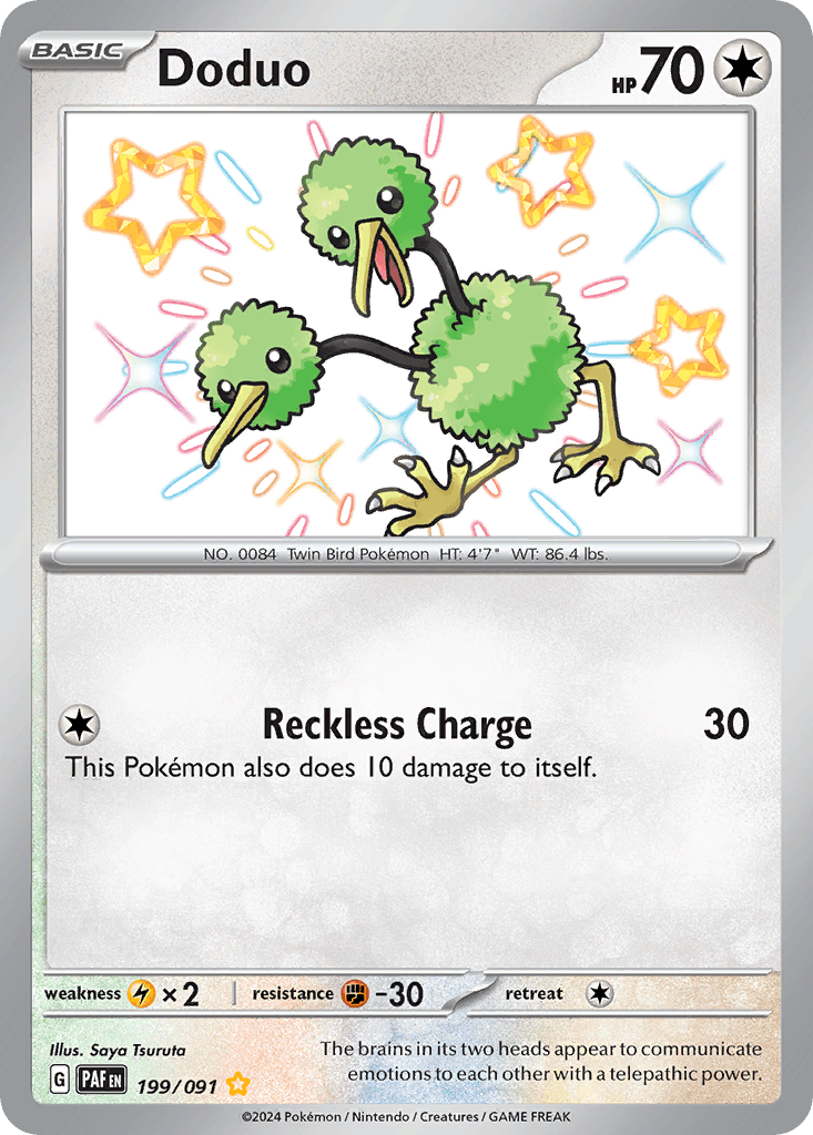 Doduo — Paldean Fates #199