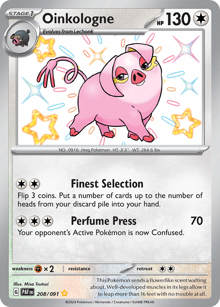 Oinkologne — Paldean Fates #208