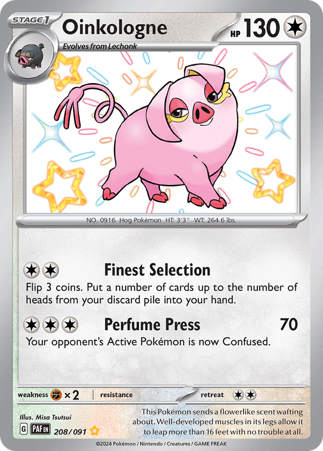 Oinkologne — Paldean Fates #208