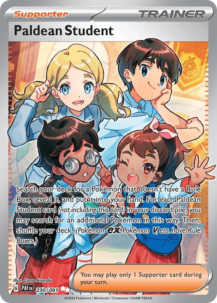 Paldean Student — Paldean Fates #230