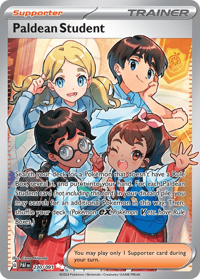 Paldean Student — Paldean Fates #230