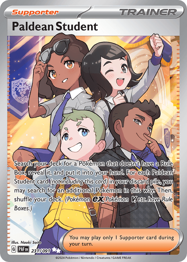 Paldean Student — Paldean Fates #231