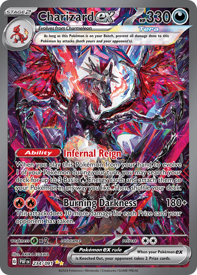 Charizard ex — Paldean Fates #234
