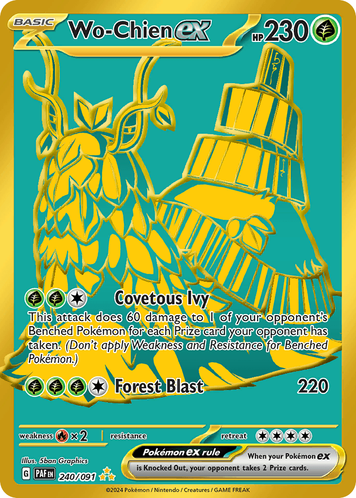 Wo-Chien ex — Paldean Fates #240