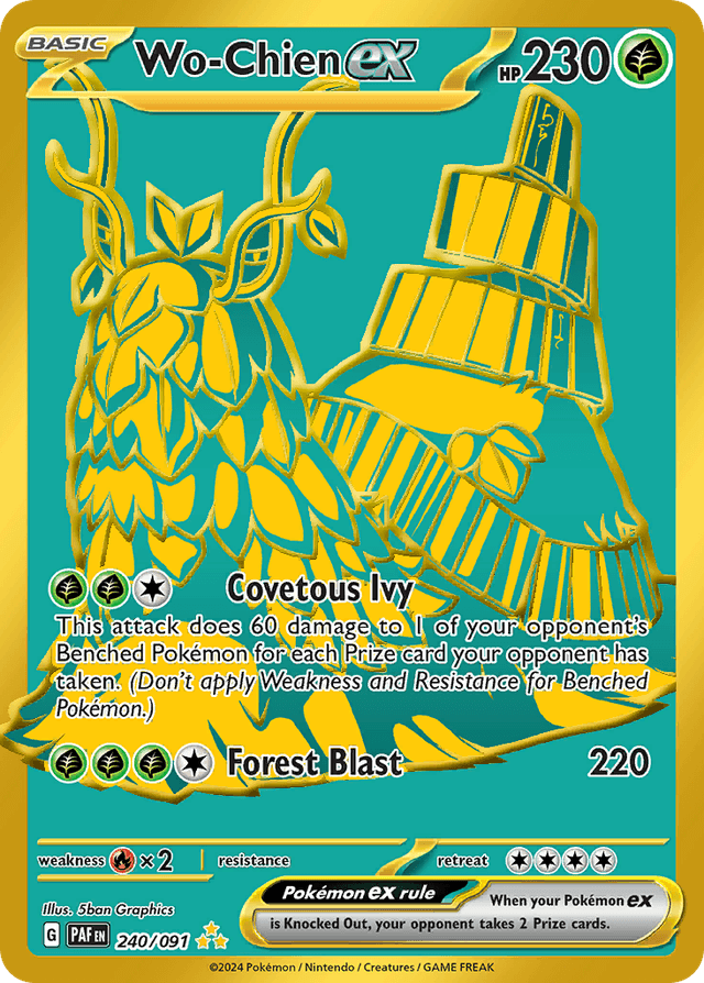 Wo-Chien ex — Paldean Fates #240