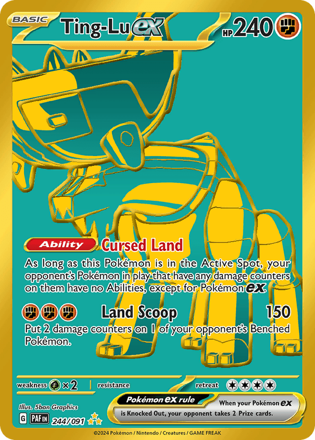 Ting-Lu ex — Paldean Fates #244