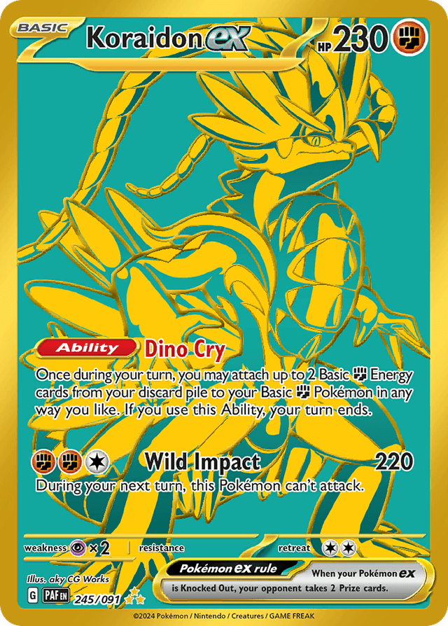 Koraidon ex — Paldean Fates #245