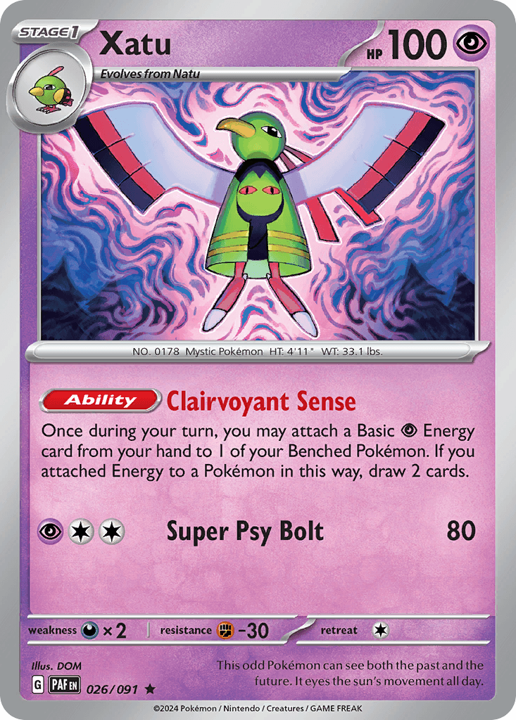 Xatu — Paldean Fates #26