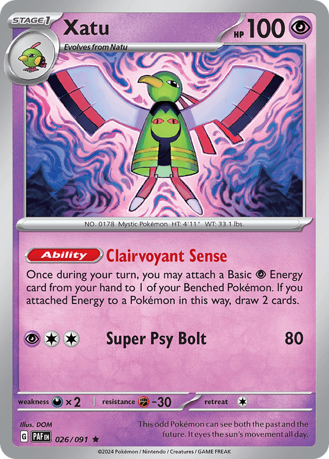 Xatu — Paldean Fates #26