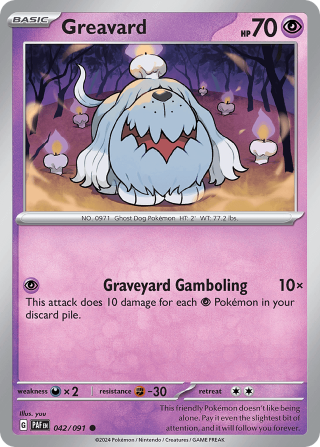 Greavard — Paldean Fates #42