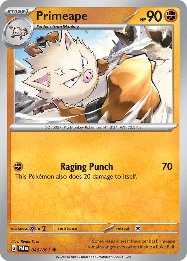 Primeape — Paldean Fates #46
