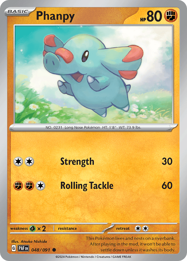 Phanpy — Paldean Fates #48