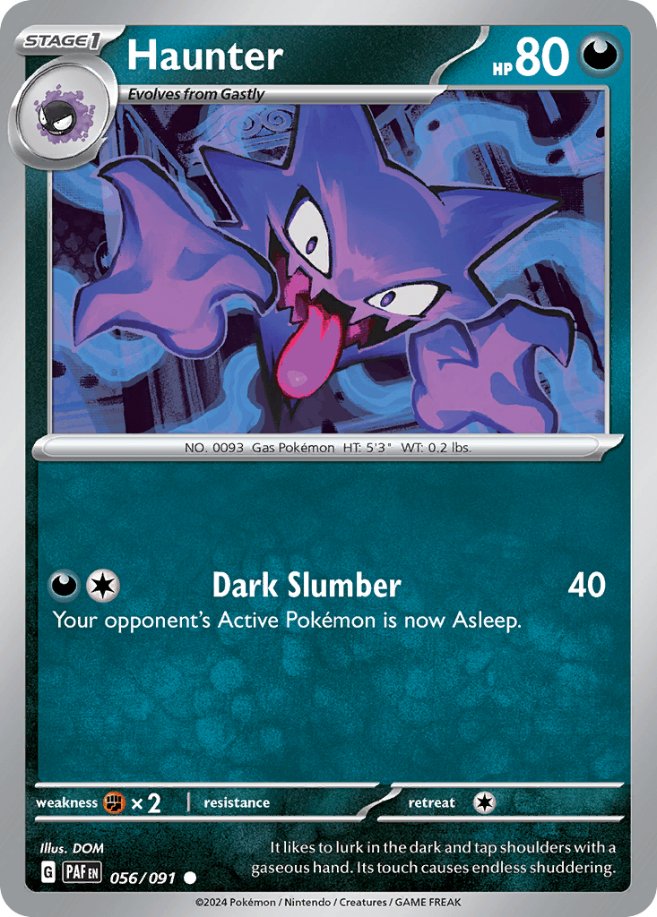 Haunter — Paldean Fates #56