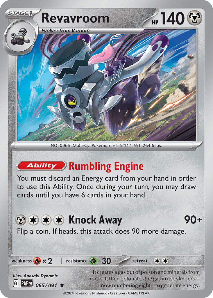 Revavroom — Paldean Fates #65