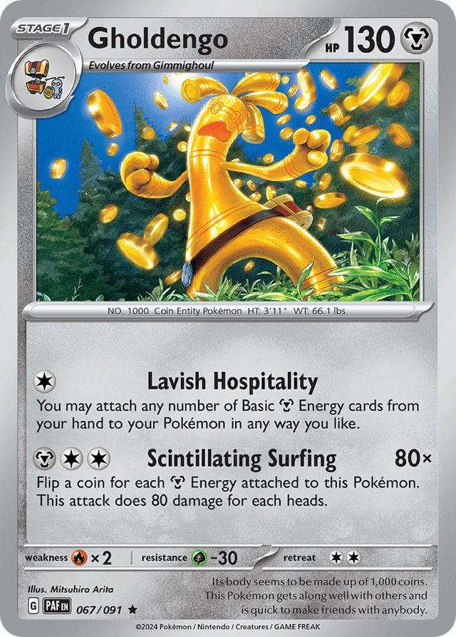Gholdengo — Paldean Fates #67