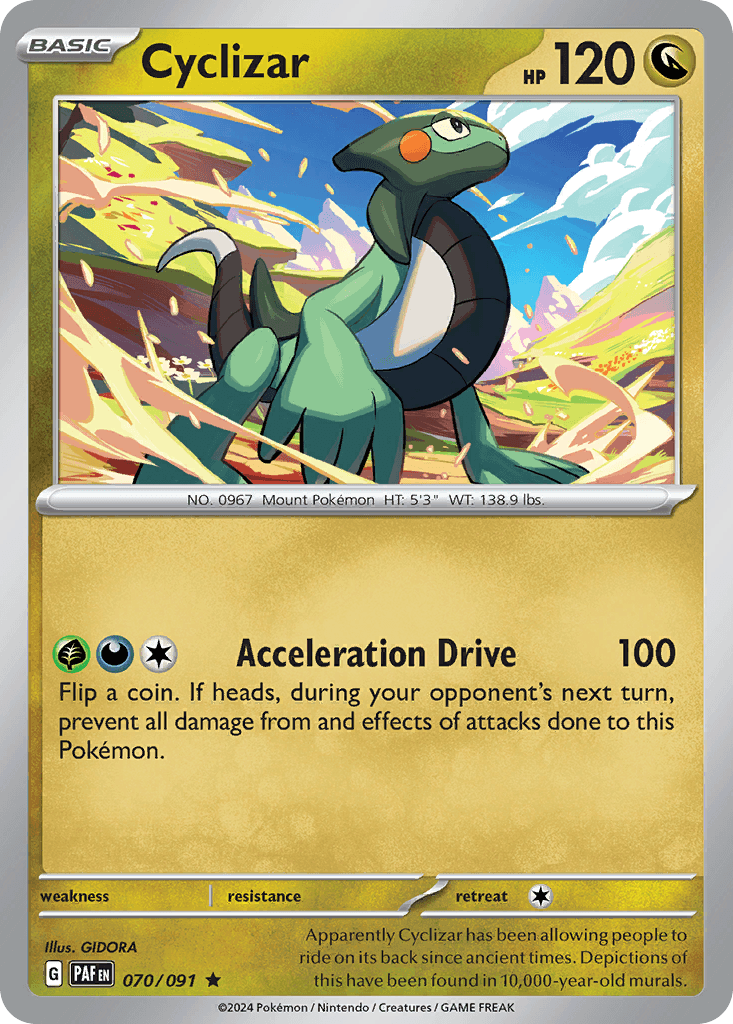 Cyclizar — Paldean Fates #70