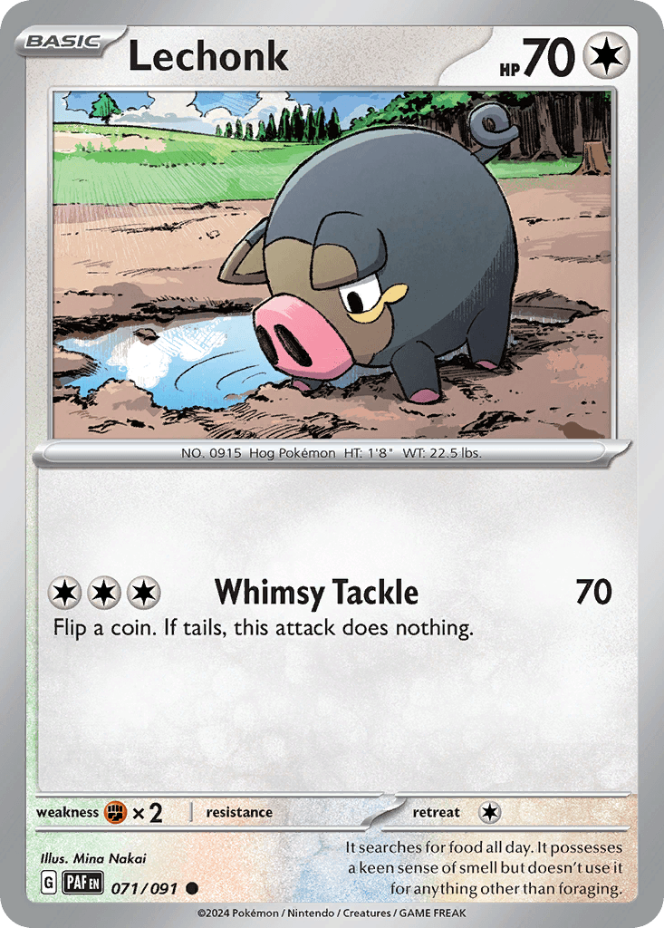 Lechonk — Paldean Fates #71
