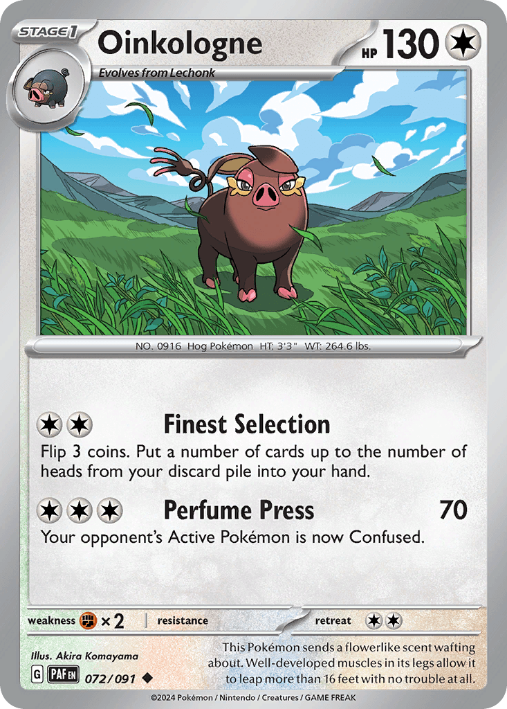 Oinkologne — Paldean Fates #72