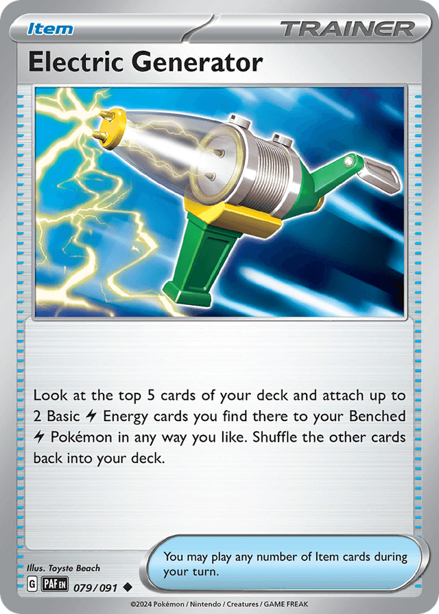 Electric Generator — Paldean Fates #79
