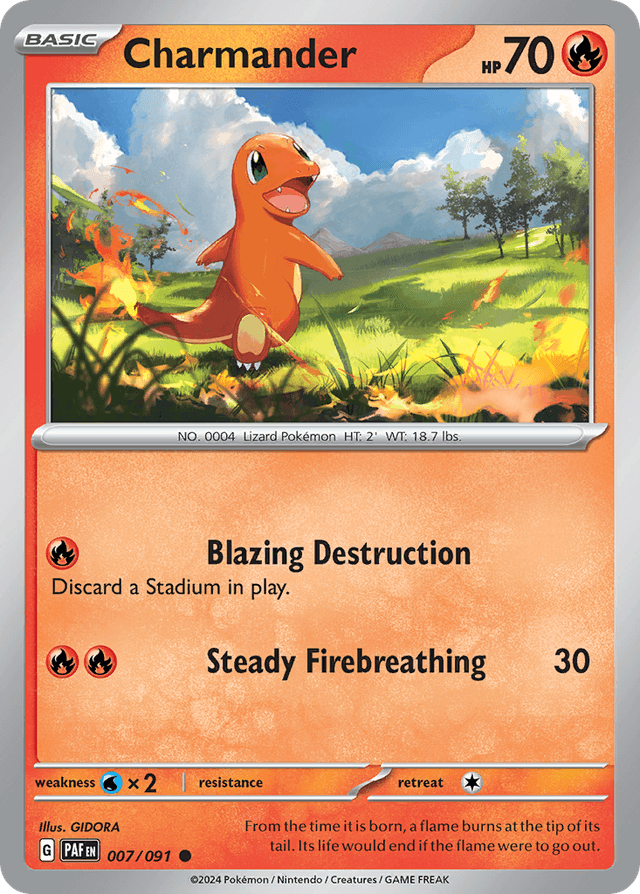 Charmander — Paldean Fates #7