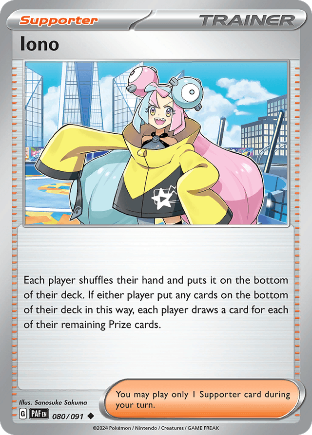Iono — Paldean Fates #80