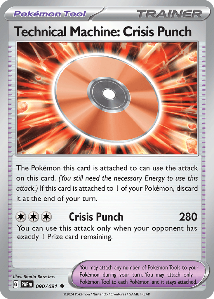 Technical Machine: Crisis Punch — Paldean Fates #90