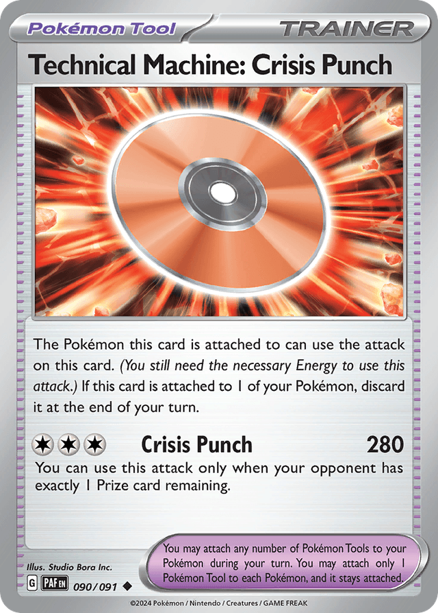 Technical Machine: Crisis Punch — Paldean Fates #90