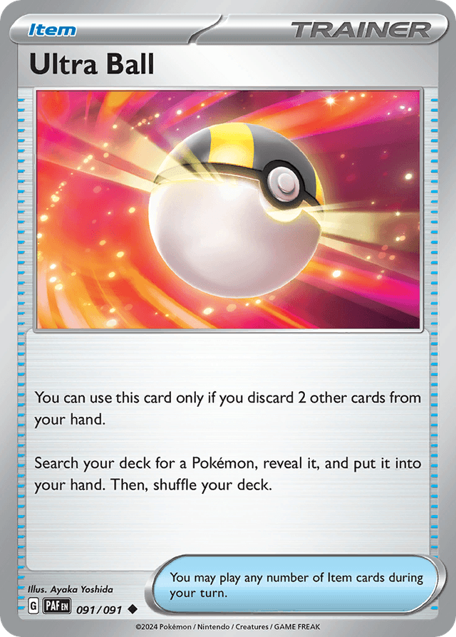 Ultra Ball — Paldean Fates #91