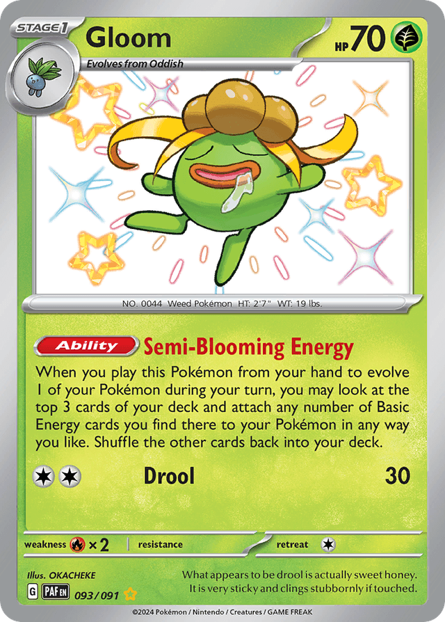 Gloom — Paldean Fates #93