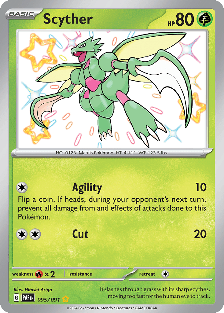 Scyther — Paldean Fates #95