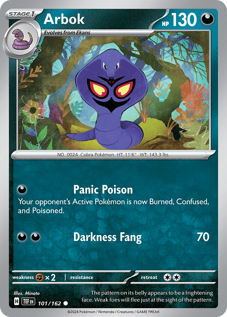 Arbok — Temporal Forces #101