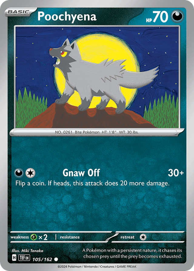 Poochyena — Temporal Forces #105