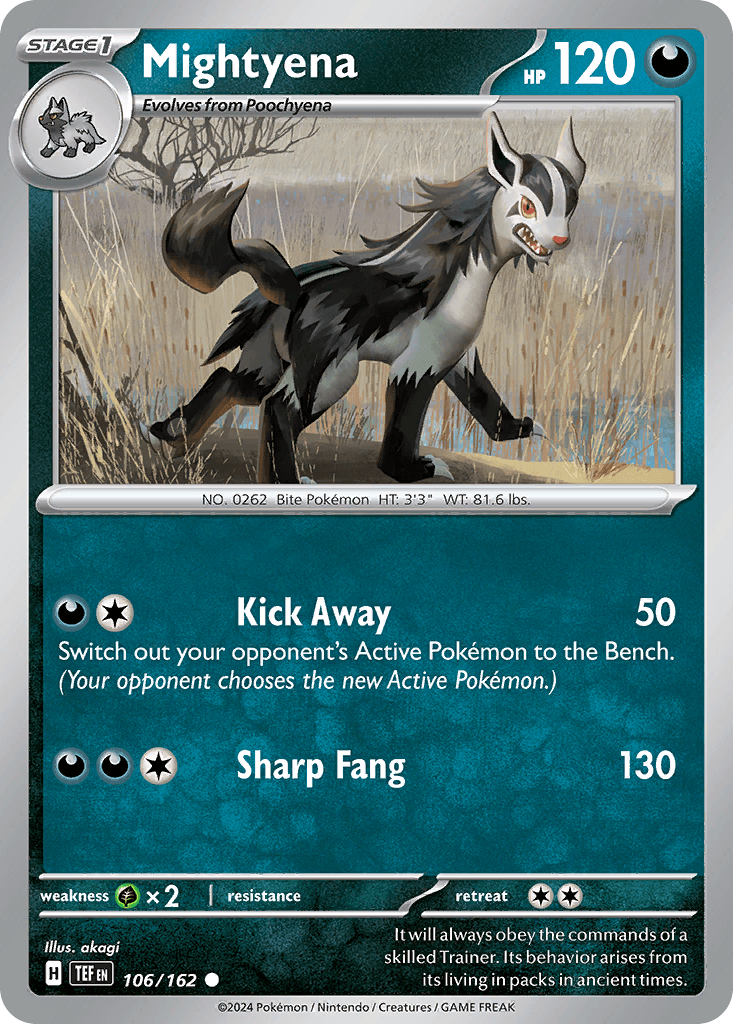 Mightyena — Temporal Forces #106