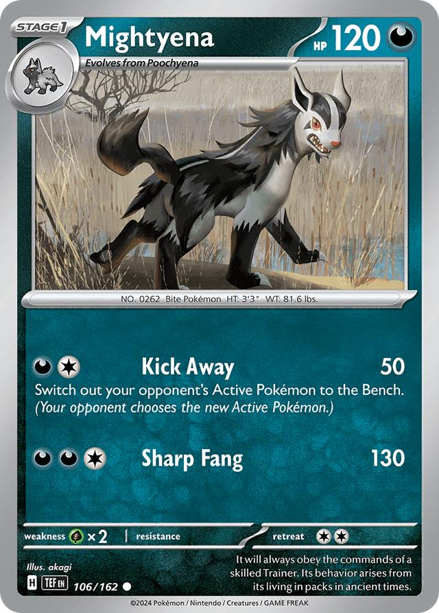 Mightyena — Temporal Forces #106