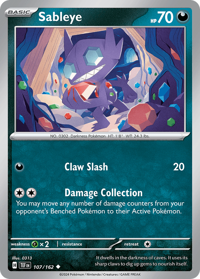 Sableye — Temporal Forces #107