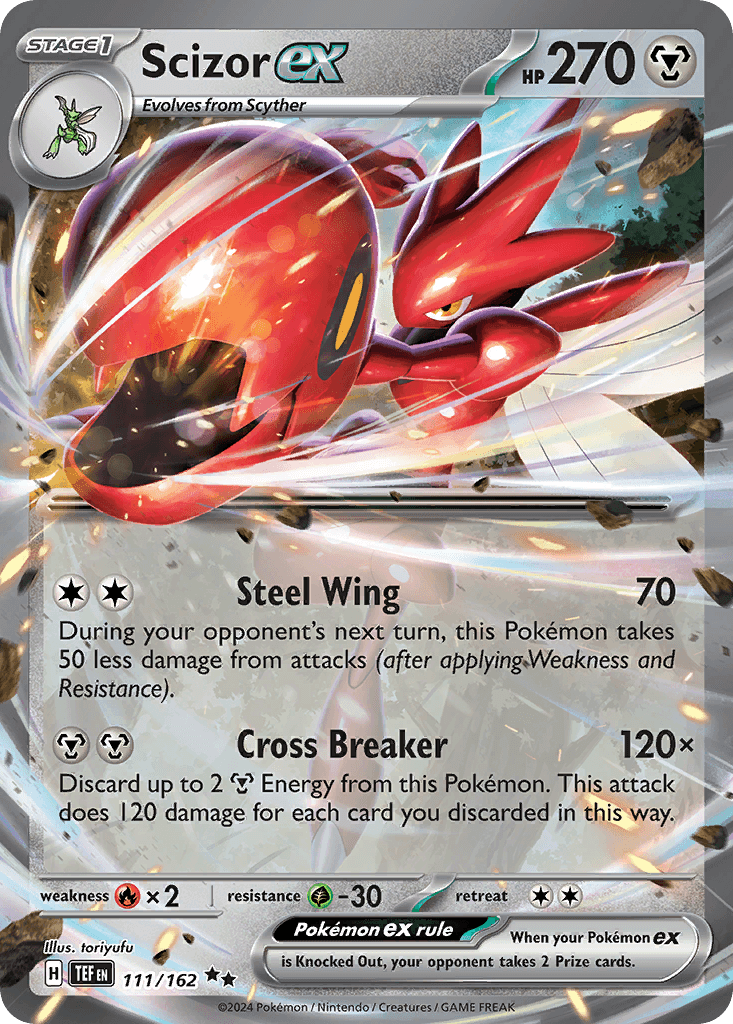 Scizor ex — Temporal Forces #111