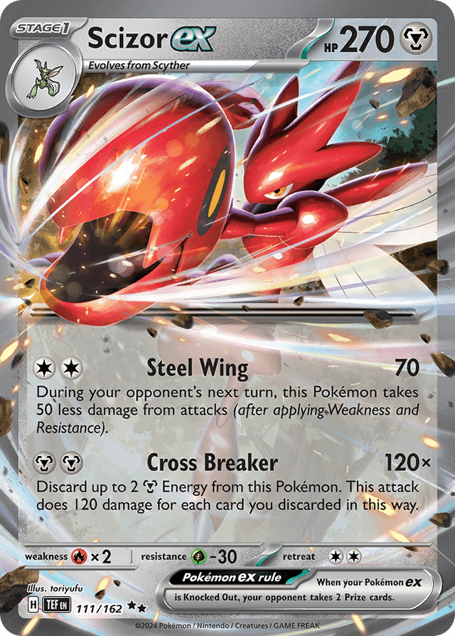 Scizor ex — Temporal Forces #111