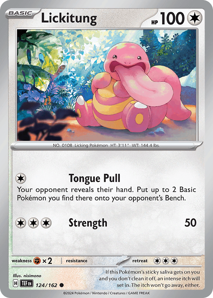 Lickitung — Temporal Forces #124