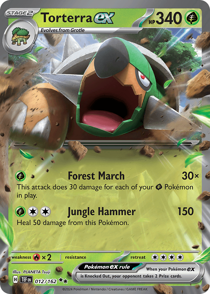 Torterra ex — Temporal Forces #12